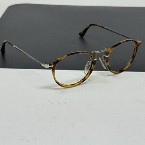 Persol 3046 108 83 49 [] 21 -140 Round Brown Eyeglasses Frame Italy .